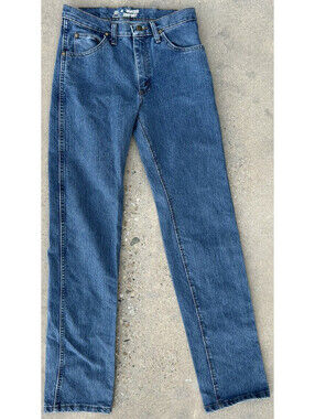 Wrangler Advanced Comfort Cowboy Cut Denim Western Jeans Mens Tag 29Wx36L